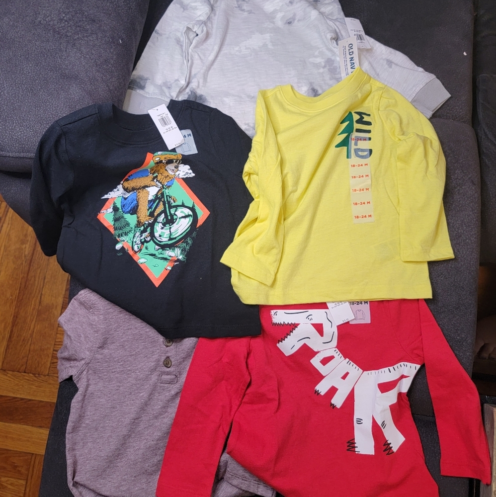 Old Navy Boys Long Sleeve Shirts